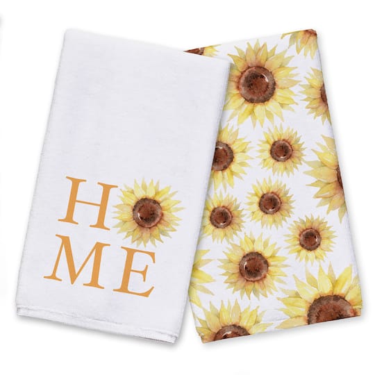 Home Sunflower Hand Towel Set